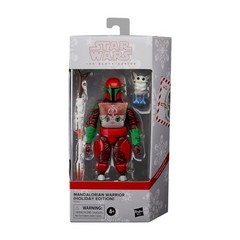 Hasbro Star Wars The Black Series Mandalorian Warrior Holiday Edition F5305 New