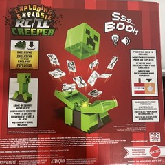 Minecraft Exploding RC Creeper Car Lights & Sounds with DLC Code Mattel – NEW