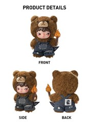 POP MART Hirono Living Wild Fight For Joy Plush Figure Plush Dolls Authentic US