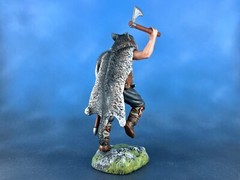 Action Figures. Resin Figure Viking 40mm figurine of a warrior of the north