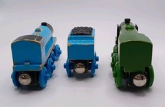 Thomas & Friends Wooden Railway Train Big City Engine, Gordon & Gordon’s Tender