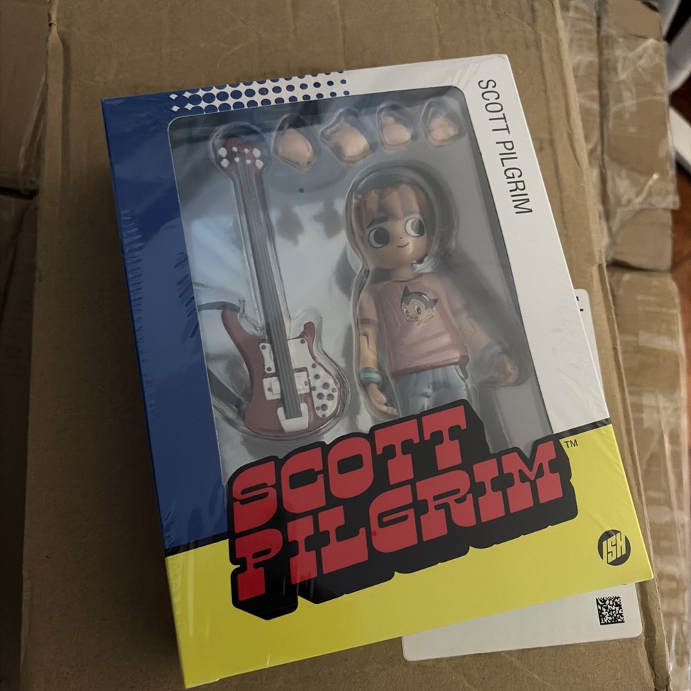 New SDCC Bottleneck Gallery ISH Scott Pilgrim Astro Boy Shirt Action Figure
