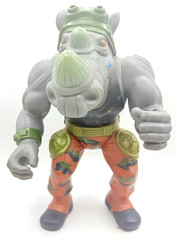 Vtg 1990 TMNT Teenage Mutant Ninja Turtles ROCKSTEADY Large 13.5″ Action Figure