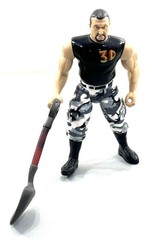 WWE Jakks BCA Road To Wrestlemania Bubba Ray Dudley Wrestling Figure With Shovel