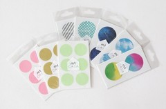 MT CASA 50 mm Seal Circle Sticker – Gold (Pack of 10)