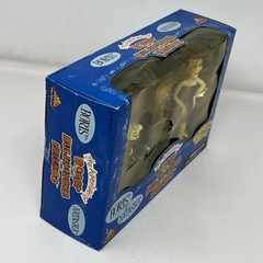 1998 Exclusive Premiere Rocky & Bullwinkle Boris Natasha Action Figures Box DMG