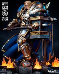 3D Printed Fan Art Arthas Paladin by Wicked3d