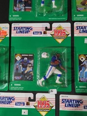 1995 Starting Lineup NFL Lot Of 19 Rare Michael Dean Perry, Warren Moon See Pics