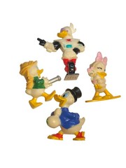 Vintage 1991 Kellogg’s Disney Duck Tales PVC Figures Complete Set of 4