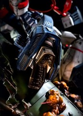 Kids Logic ST21 Robotech VF1J Heavily armored 19in（H）Limited Figure Statue Mode