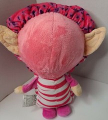 Flip Zee Girls Zoey Plush Stuffed Doll, Winter Wonderland, Pretty In Pink Troll