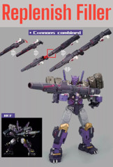 ABS Casting Replacement Head Upgrade Kit For Kingdom Rodimus Prime-ACHAI STUDIO