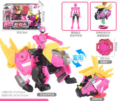 Miniforce Super Dino Power Trans Head Armorbot | T-Rex Dinosaur Robot Figure Toy