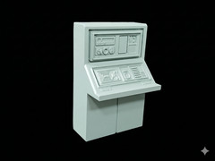 1:12 scale COMPUTER terminal SCI FI STAR WARS for 6 in figure diorama