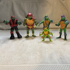 Lot of Varies Years TMNT Viacom Playmate Figures!
