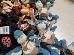 Lot of 21 – Star Wars Episode 1 Buddies 1997 Hasbro Toy Plush Watto, Maul, Etc