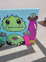 Cryptozoology Crypto Chomp Abominable Toys x Nicky Davis NYCC 2023 Vinyl LE 750
