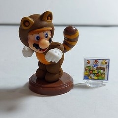 Super Mario 3D Land 2″ Raccoon Tanooki Mario Choco Egg Figure Gashapon Furuta