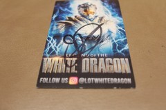 Legend Of The White Dragon Jason David Frank Autograph Card