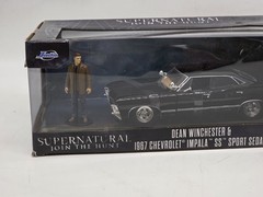 NEW 2025 JADA TOYS • SUPERNATURAL • DEAN WINCHESTER * 67 CHEV IMPALA die cast