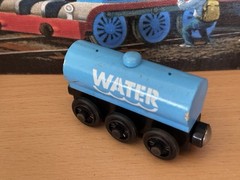 Learning Curve Wooden Thomas Train Factory Error Water Tanker/Busy Bee James!