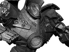 3D Printed Fan Art Gipsy Danger Sculpture by Wicked3d