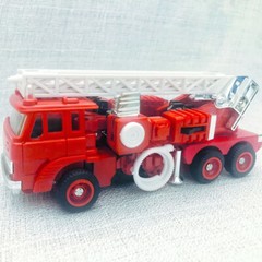 Limited edition.G1 replica fire engine model boxed toy