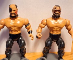 Lot of 2 AWA Remco Road Warriors Dog Collar Reproduction. Figures Not Included