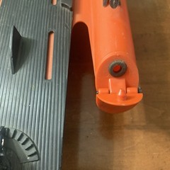 Vtg. 1966 Hasbro G.I. Joe Sea Sled INCOMPLETE Orange Black Toy Plastic Battery