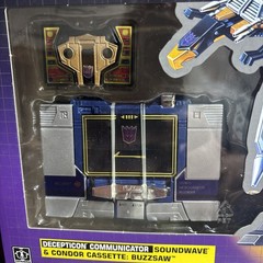 Transformers Reissue G1 Walmart Soundwave official US release super clean MINT