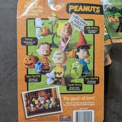 Peanuts IT’S THE GREAT PUMPKIN CHARLIE BROWN 5″ Figures Complete Set Halloween