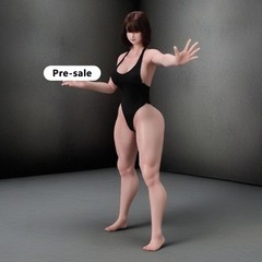 ​1/6 Finger Bone Seamless Silicone Body For 12″ Female Figure