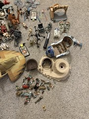 Star Wars Loose Figures + Accessories. 1990s and early 2000s