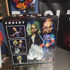 BRIDE OF CHUCKY Chucky & Tiffany 2 Pack 5″ Figure Set NEW NECA PLEASE READ !!!
