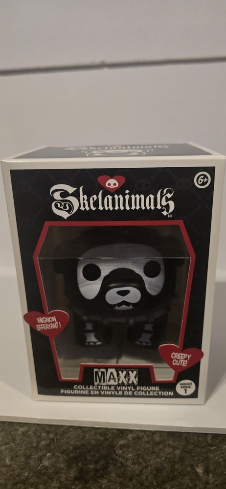 Skelanimals Maxx The Bulldog Creepy Cute Vinyl Figure Series 1
