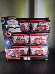 Marvel Doorables Series 1 Action Peek 1.5” Full Retail Display – 12 Sealed Boxes