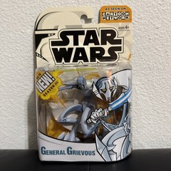 STAR WARS Cartoon Network General Grievous Clone Wars Animated Figure