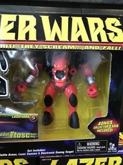 1998 Toy Island Collection 5 Lazer Wars Figures All Factory Sealed Grosser Ttosc