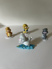 Zhu Zhu Pets Hamster Quest For Zhu Movie PVC Figure Figurine Toy Set 2011 Cepia