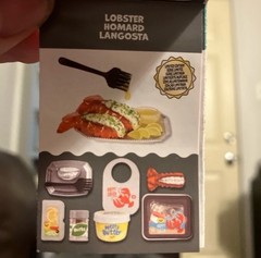 🦞 New! RARE Hard To Find Miniverse Diner Opened/Unmade*Limited Edition* LOBSTER