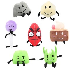 BFDI Battle for Dream Island Plush Figure – Stuffed Toy Gift for Kids & Fans