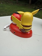 RARE Pokemon Pikachu Vintage Landline Telephone Phone 90s Pokeball Y2K Retro