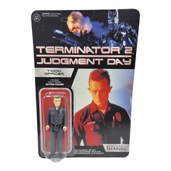 Funko Super7 Reaction Terminator 2 Movie T2 T-1000 Officer Action Figure Toy