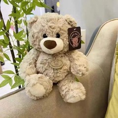 25cm Cute Bow Tie Teddy Bear Plush Toy Kids Birthday Gift Pillow Decor Home Room