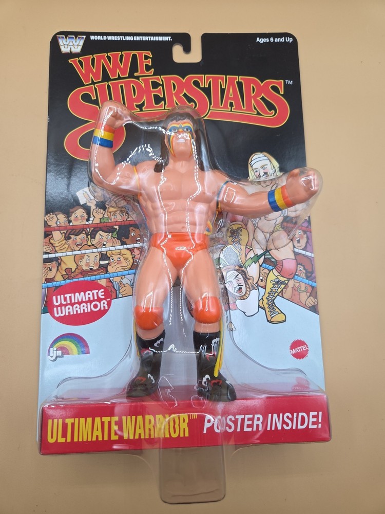 Mattel LJN WWE Superstars ULTIMATE WARRIOR Black Card Chase Target exclusive new
