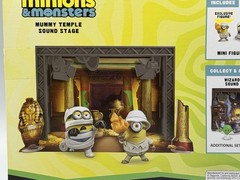 Minions Monsters Mummy Temple Sound Stage Figures Props Playset Ages 4+