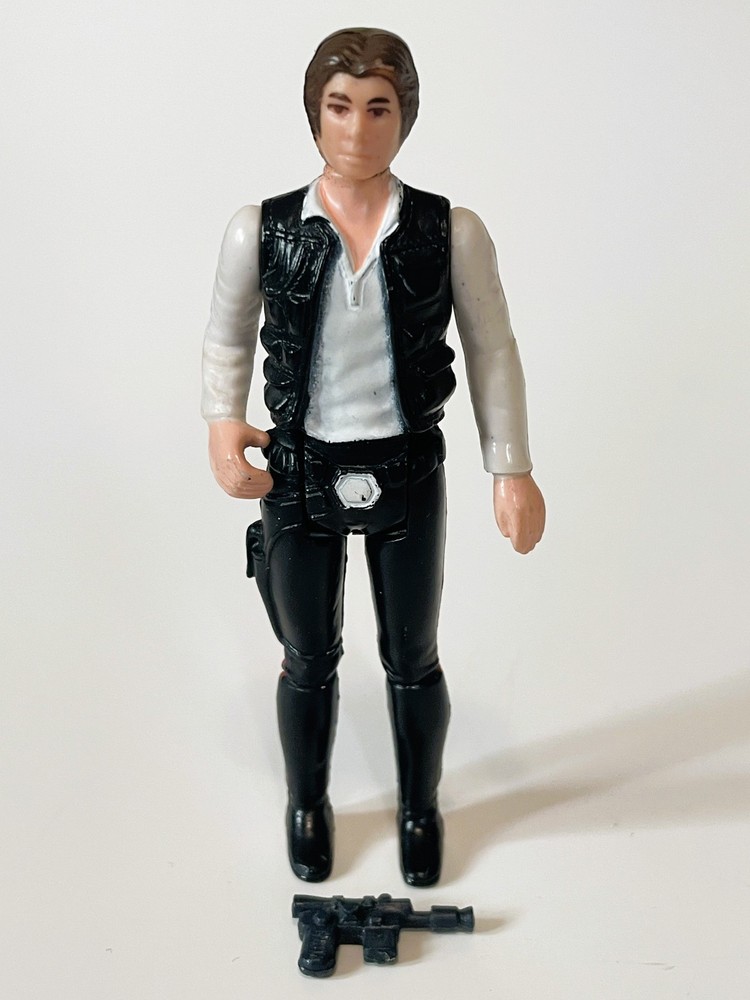 Vintage 1977 Kenner Star Wars Han Solo Small Head Complete – Original – First 12