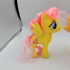 Lot of 4 My Little Pony 2016 Hasbro 6″ FLUTTERSHY APPLEACK RAINBOW DASH PINKIE