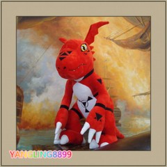 Huge Guilmon Plush Doll Digimon Digital Monster Cosplay Toy Decor Gift 80/130CM