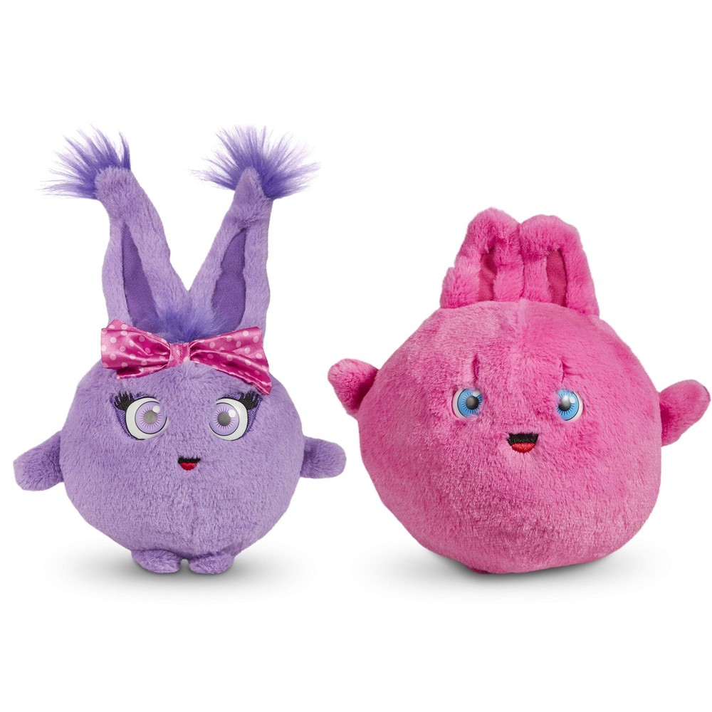 Sunny Bunnies Big Boo/Iris Bunny Blabbers Plush, Multicolor Pack of 2